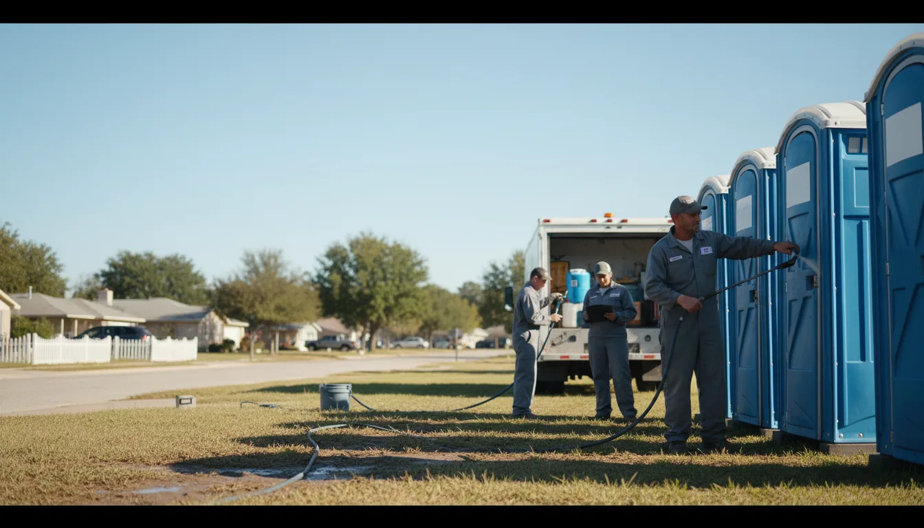 Long-Term Portable Toilet Rental in Chapin, SC near me